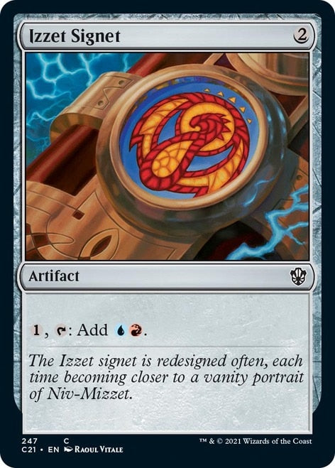 Izzet Signet [Commander 2021] - Destination Retro