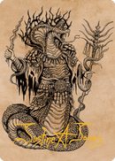 Sivriss, Nightmare Speaker Art Card (51) (Gold-Stamped Signature) [Commander Legends: Battle for Baldur's Gate Art Series] - Destination Retro