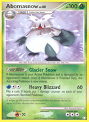 Abomasnow (19/123) [Diamond & Pearl: Mysterious Treasures] - Destination Retro