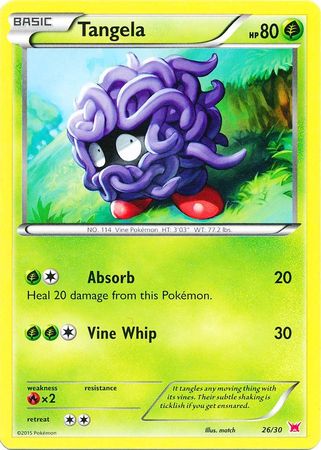 Tangela (26/30) [XY: Trainer Kit - Latias & Latios] - Destination Retro