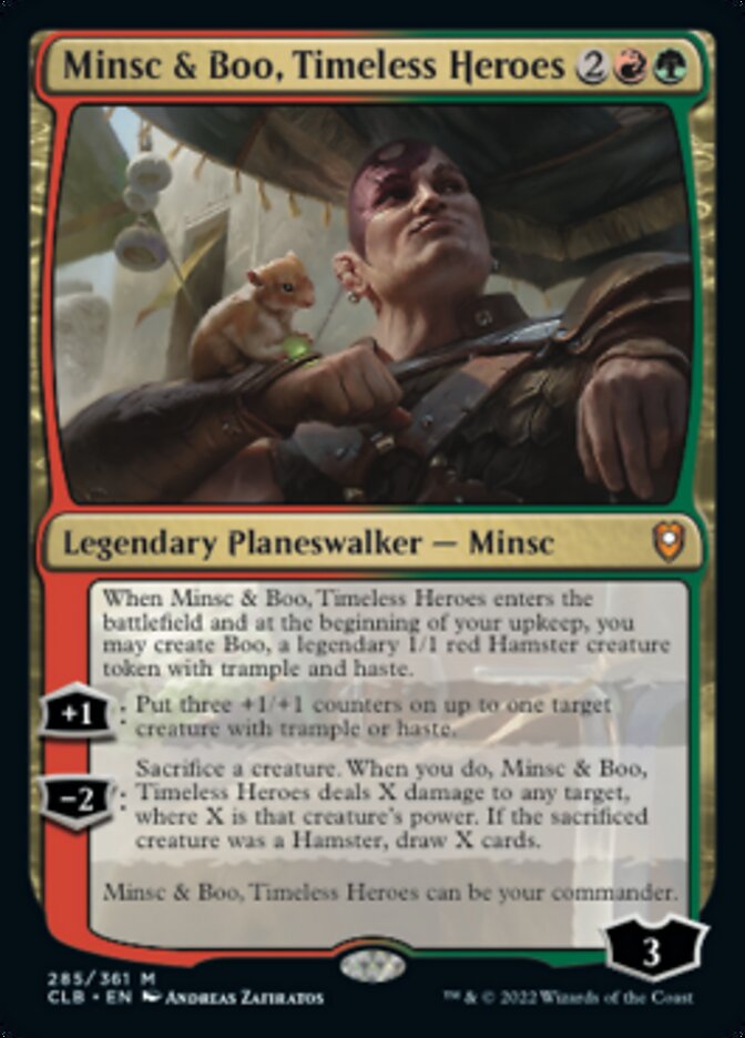 Minsc & Boo, Timeless Heroes [Commander Legends: Battle for Baldur's Gate] - Destination Retro