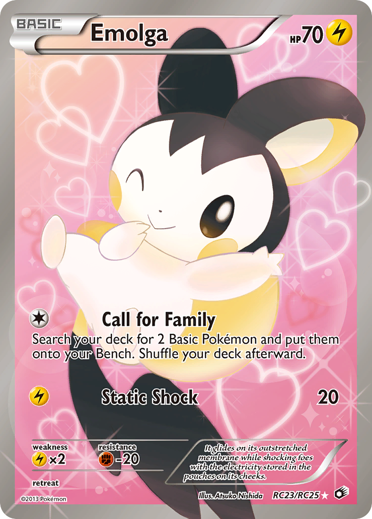 Emolga (RC23/RC25) [Black & White: Legendary Treasures] - Destination Retro