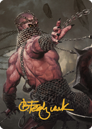 Chain Devil Art Card (Gold-Stamped Signature) [Commander Legends: Battle for Baldur's Gate Art Series] - Destination Retro