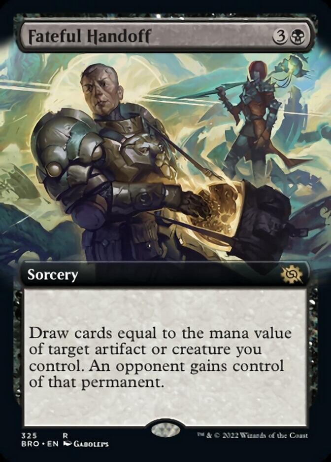 Fateful Handoff (Extended Art) [The Brothers' War] - Destination Retro