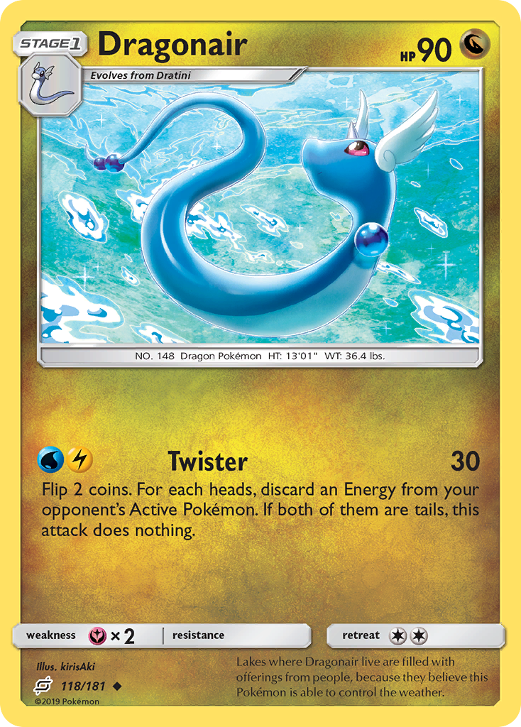 Dragonair (118/181) [Sun & Moon: Team Up] - Destination Retro