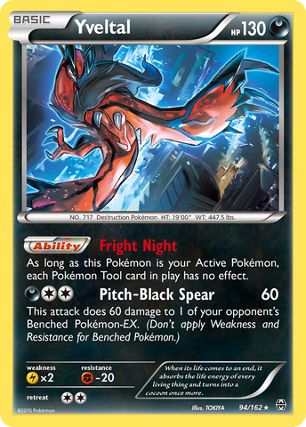 Yveltal (94/162) [XY: BREAKthrough] - Destination Retro