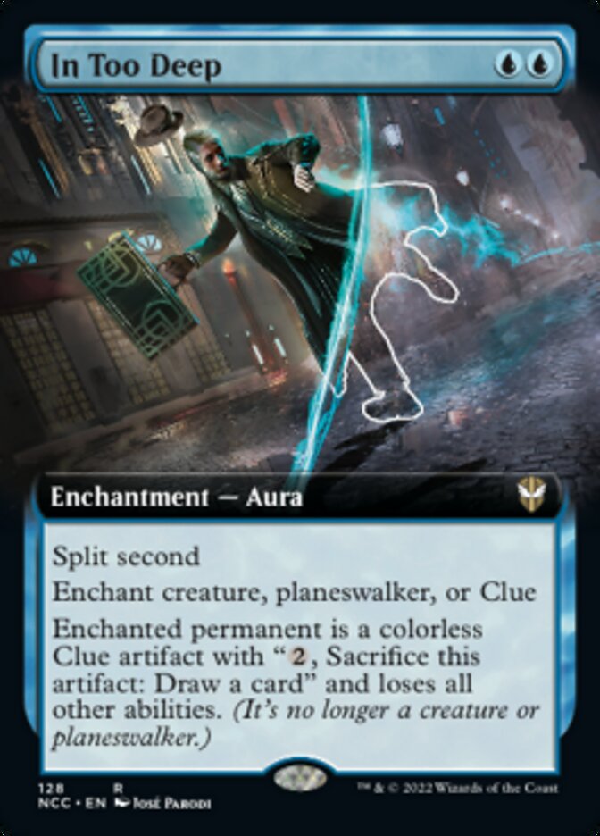 In Too Deep (Extended Art) [Streets of New Capenna Commander] - Destination Retro