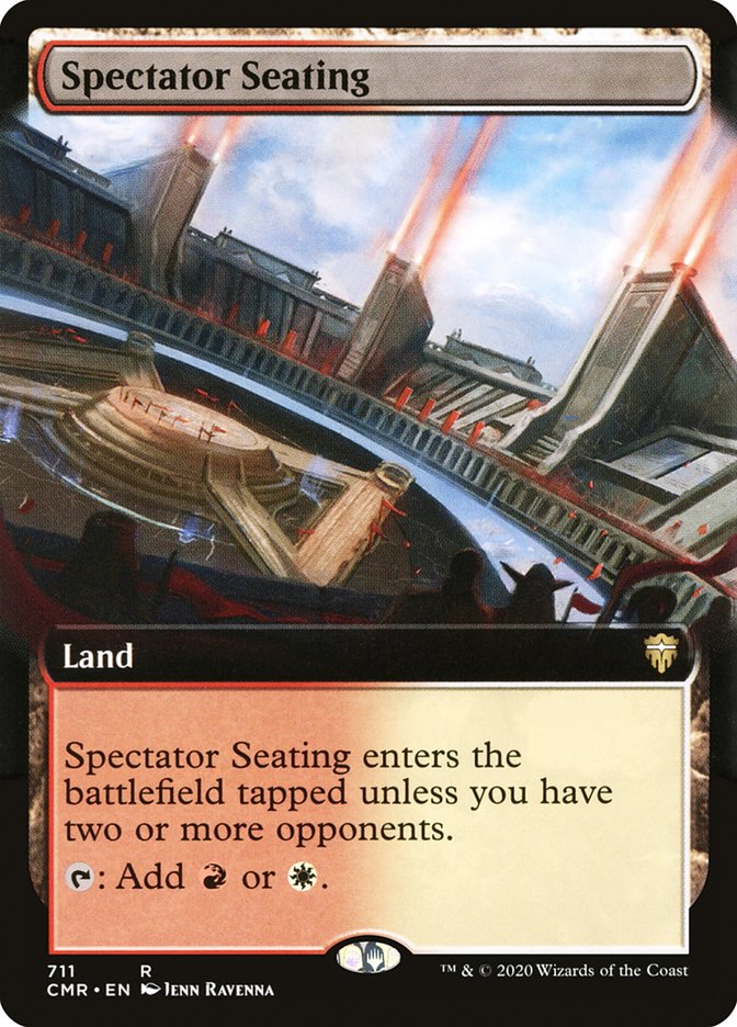 Spectator Seating (Extended) [Commander Legends] - Destination Retro