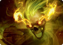 Flameskull Art Card [Dungeons & Dragons: Adventures in the Forgotten Realms Art Series] - Destination Retro