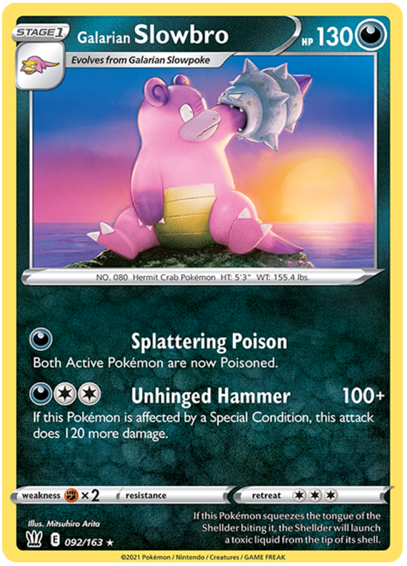 Galarian Slowbro (092/163) [Sword & Shield: Battle Styles] - Destination Retro