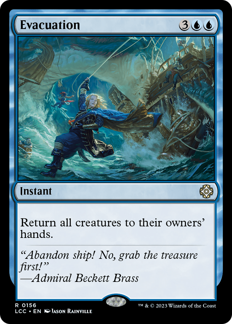 Evacuation [The Lost Caverns of Ixalan Commander] - Destination Retro