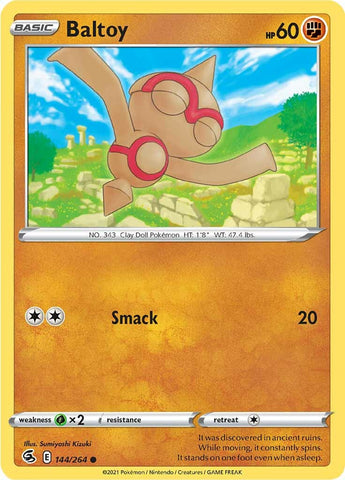 Baltoy (144/264) [Sword & Shield: Fusion Strike] - Destination Retro