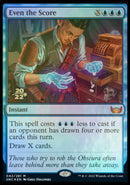 Even the Score [Streets of New Capenna Prerelease Promos] - Destination Retro