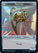 Cat Bird // Thopter Double-Sided Token [Starter Commander Decks] - Destination Retro