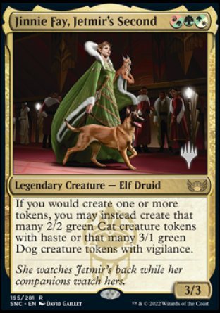 Jinnie Fay, Jetmir's Second (Promo Pack) [Streets of New Capenna Promos] - Destination Retro