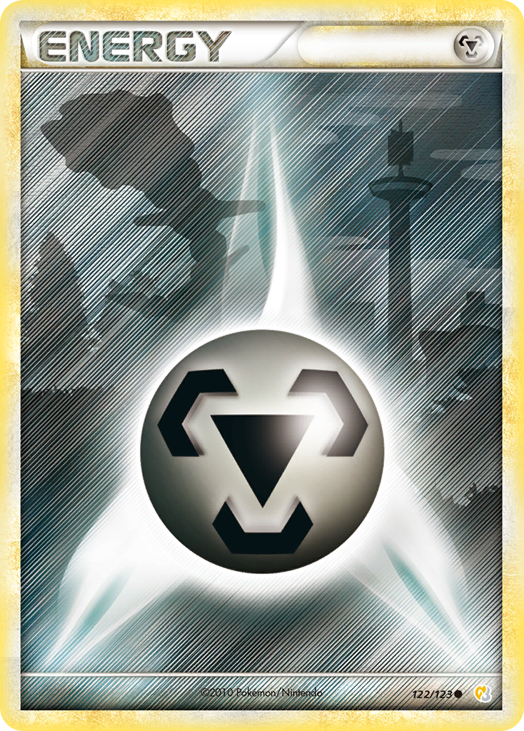 Metal Energy (122/123) [HeartGold & SoulSilver: Base Set] - Destination Retro