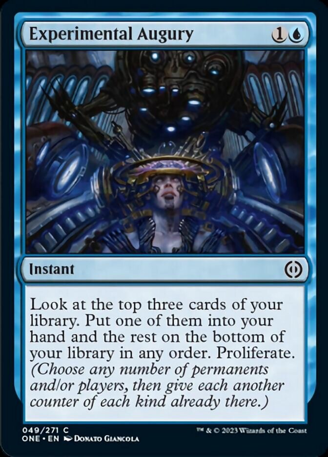 Experimental Augury [Phyrexia: All Will Be One] - Destination Retro