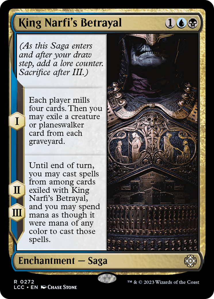 King Narfi's Betrayal [The Lost Caverns of Ixalan Commander] - Destination Retro