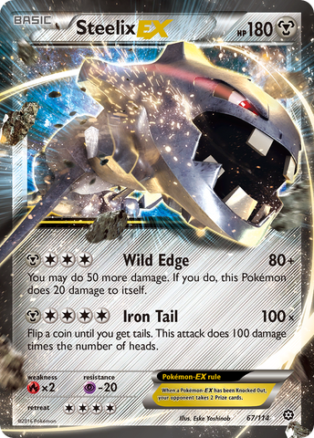 Steelix EX (67/114) [XY: Steam Siege] - Destination Retro