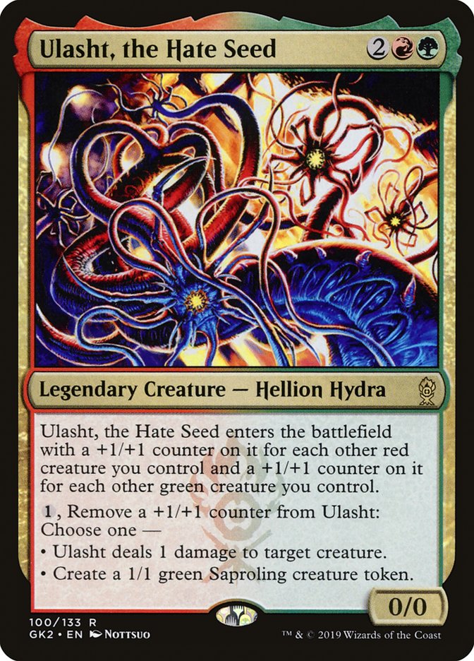 Ulasht, the Hate Seed [Ravnica Allegiance Guild Kit] - Destination Retro