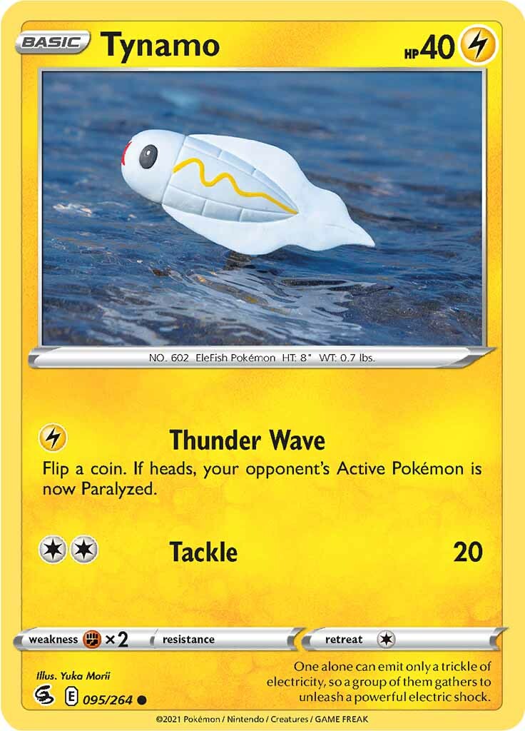 Tynamo (095/264) [Sword & Shield: Fusion Strike] - Destination Retro