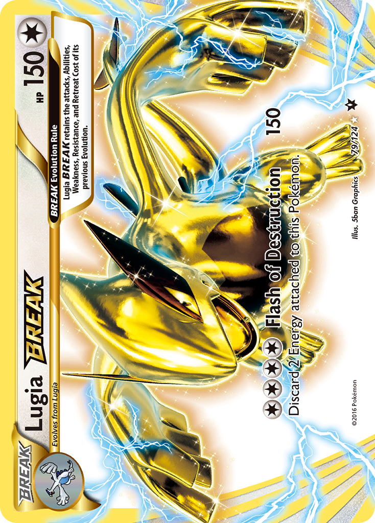 Lugia BREAK (79/124) [XY: Fates Collide] - Destination Retro