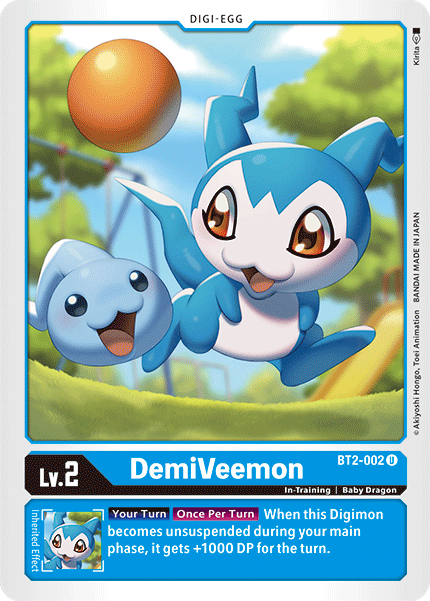 DemiVeemon [BT2-002] [Release Special Booster Ver.1.5] - Destination Retro
