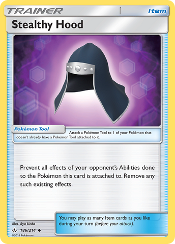Stealthy Hood (186/214) [Sun & Moon: Unbroken Bonds] - Destination Retro