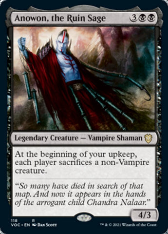 Anowon, the Ruin Sage [Innistrad: Crimson Vow Commander] - Destination Retro