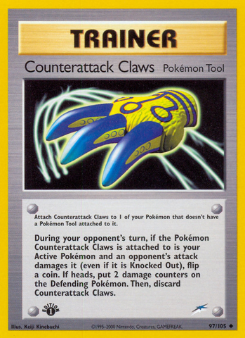 Counterattack Claws (97/105) [Neo Destiny 1st Edition] - Destination Retro