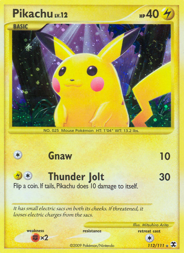 Pikachu (112/111) [Rising Rivals] - Destination Retro