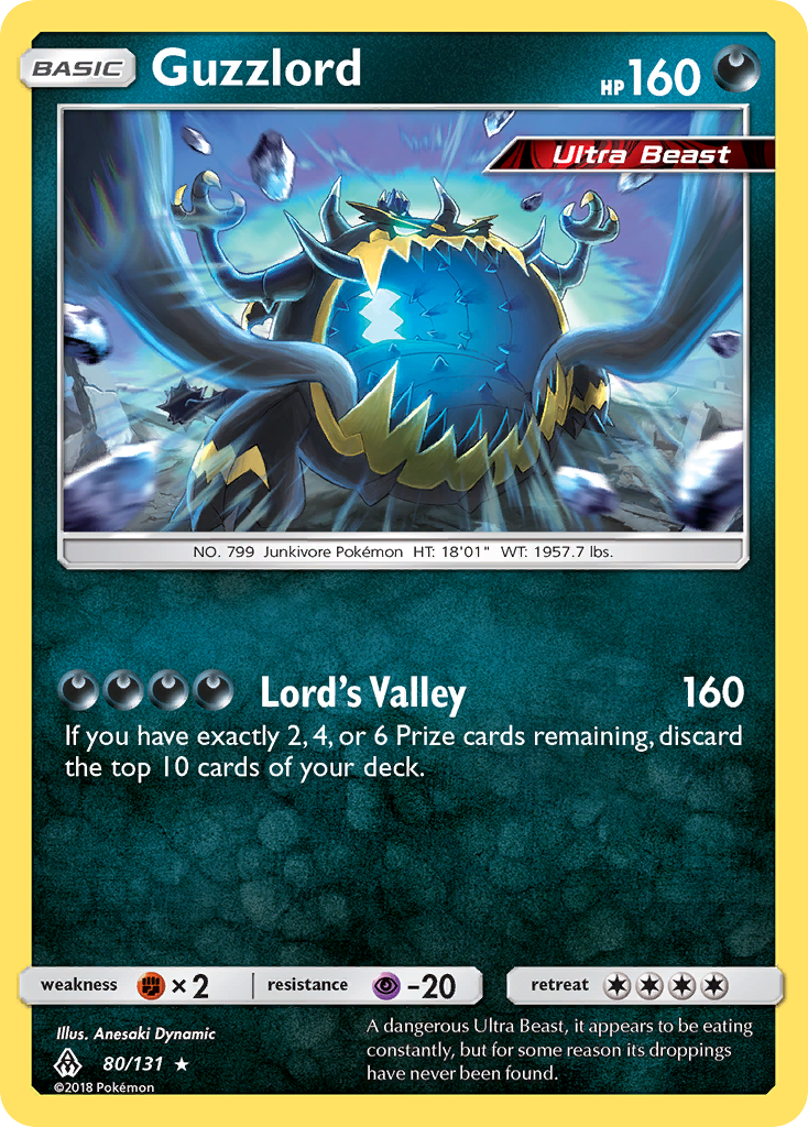 Guzzlord (80/131) [Sun & Moon: Forbidden Light] - Destination Retro
