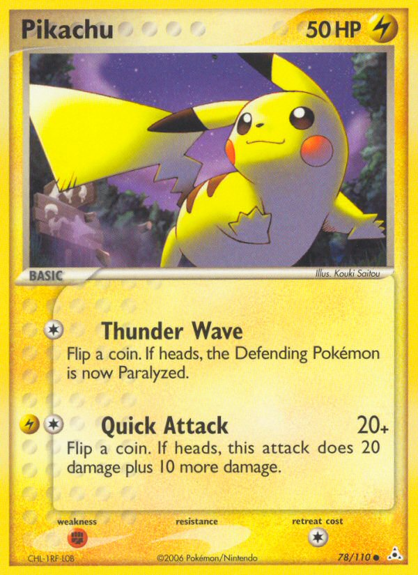 Pikachu (78/110) [EX: Holon Phantoms] - Destination Retro