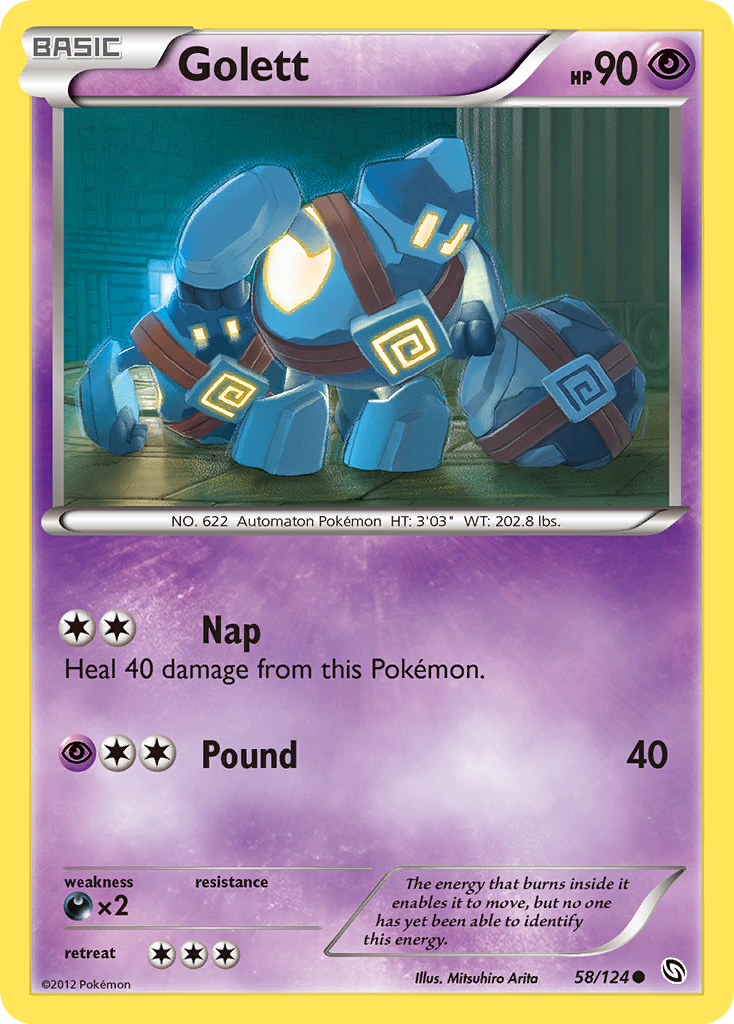 Golett (58/124) [Black & White: Dragons Exalted] - Destination Retro