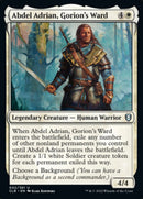 Abdel Adrian, Gorion's Ward [Commander Legends: Battle for Baldur's Gate] - Destination Retro