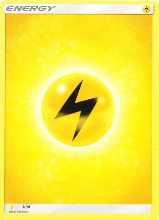 Lightning Energy (3/30) [Sun & Moon: Trainer Kit - Lycanroc & Alolan Raichu] - Destination Retro