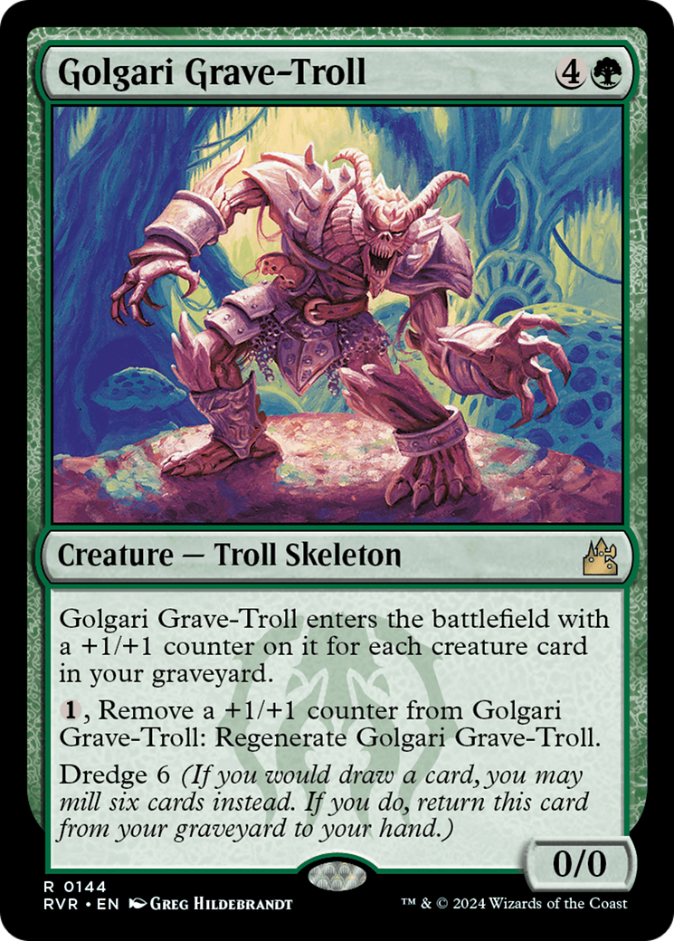 Golgari Grave-Troll [Ravnica Remastered] - Destination Retro