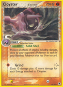 Cloyster (14/101) (Delta Species) [EX: Dragon Frontiers] - Destination Retro