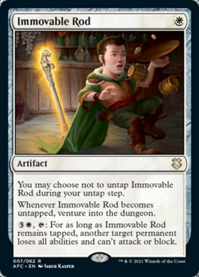Immovable Rod [Dungeons & Dragons: Adventures in the Forgotten Realms Commander] - Destination Retro
