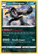 Galarian Obstagoon (37/073) [Sword & Shield: Champion's Path] - Destination Retro