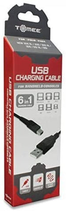 Tomee USB Charging Cable for New 2DS XL/ New 3DS/ New 3DS XL/ 2DS/ 3DS XL/ 3DS/ DSi XL/ DSi - Destination Retro