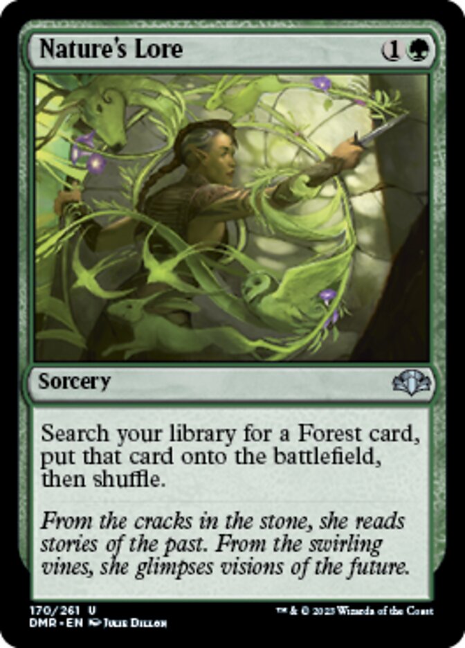 Nature's Lore [Dominaria Remastered] - Destination Retro