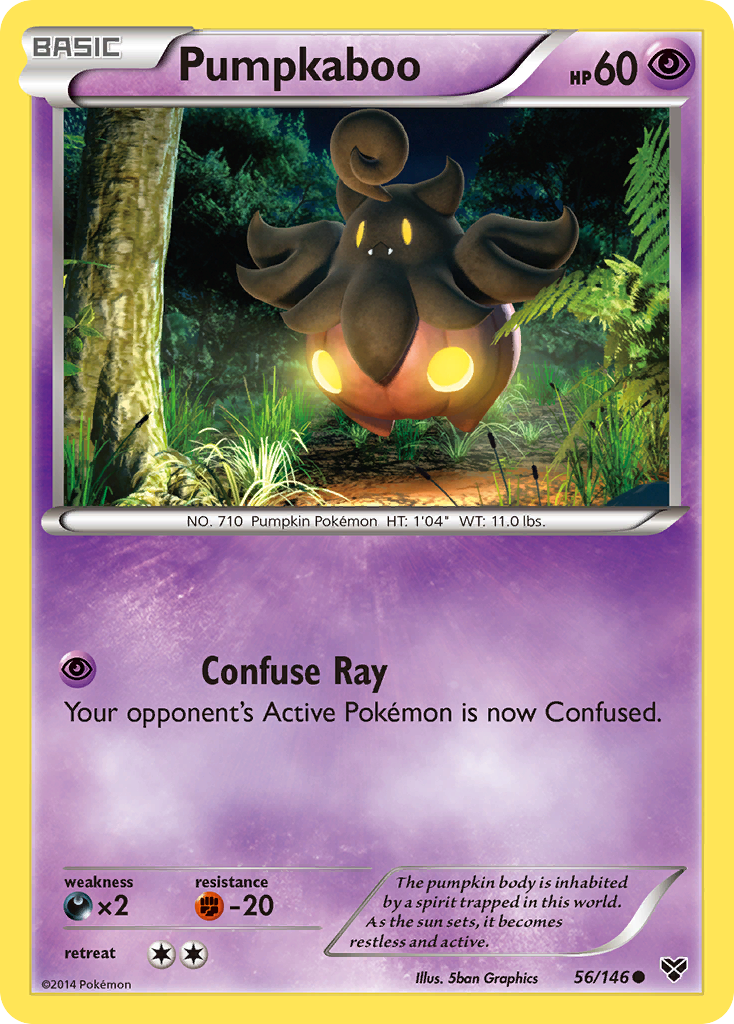 Pumpkaboo (56/146) [XY: Base Set] - Destination Retro
