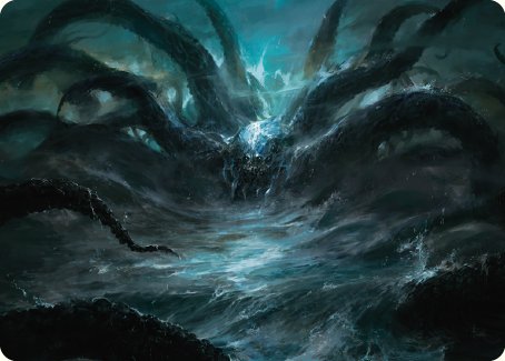 The Watcher in the Water Art Card [The Lord of the Rings: Tales of Middle-earth Art Series] - Destination Retro