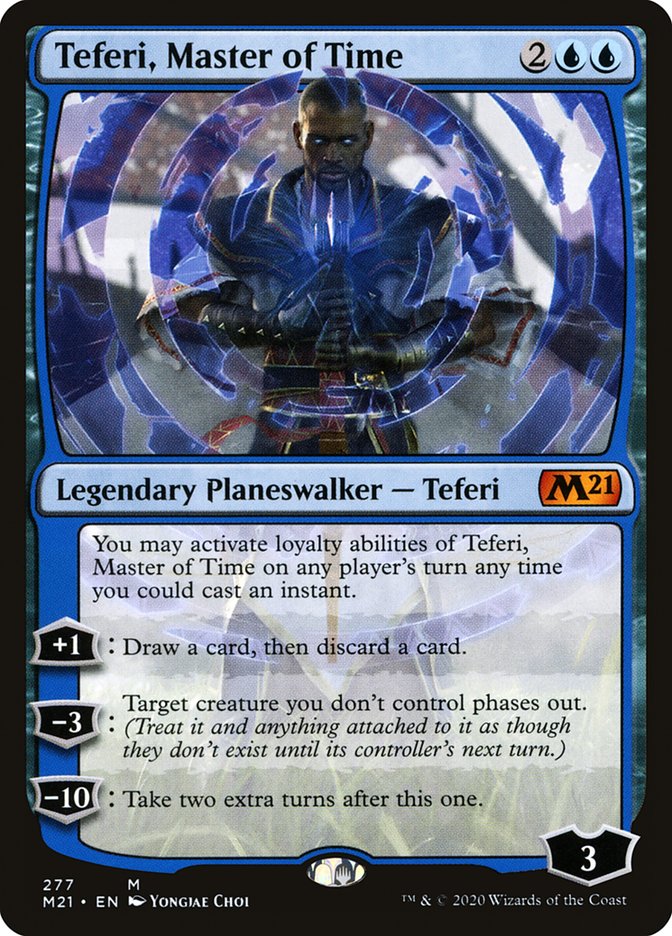 Teferi, Master of Time (277) [Core Set 2021] - Destination Retro