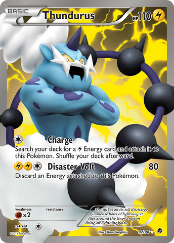 Thundurus (97/98) [Black & White: Emerging Powers] - Destination Retro