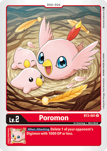 Poromon [BT3-001] [Release Special Booster Ver.1.5] - Destination Retro