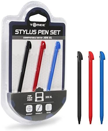 Tomee Stylus Pen Set for 3DS XL (3-Pack) - Nintendo 3DS - Destination Retro