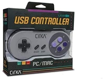 SNES - Cirka S91 USB Premium Controller for PC/Mac (M07116) - Destination Retro