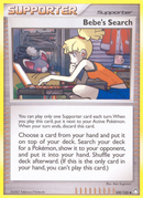 Bebe's Search (109/123) [Diamond & Pearl: Mysterious Treasures] - Destination Retro